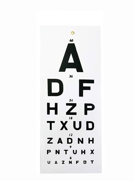 Snellen Chart Pdf Snellen Chart For Print In Iso Standard