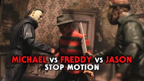 Michael Myers Vs Freddy Krueger Vs Jason Voorhees YouTube