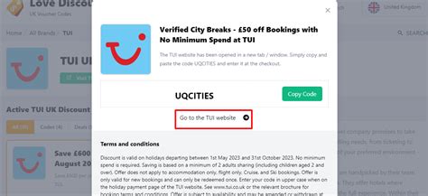 Tui Discount Codes Tui Voucher Codes May 2024