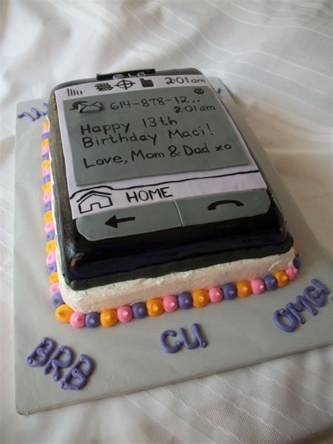 Cell Phone Birthday Cake — Birthday Cakes Cake Birthday Cake Birthday