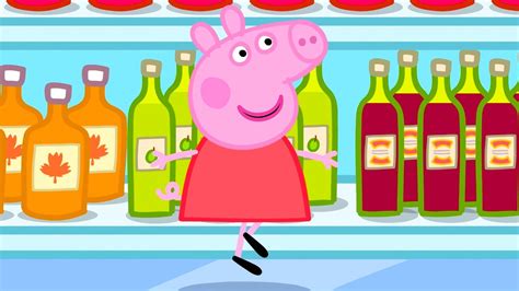 Peppa Pig Goes Shopping Peppapigofficial Youtube