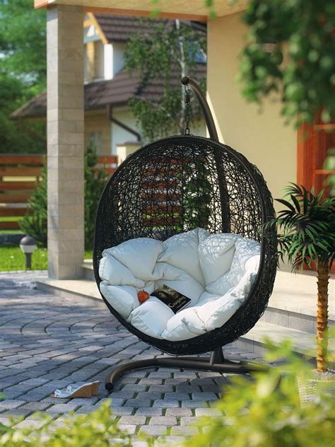 Cocoon Patio Swing Chair By Modway Outdoor At Gilt Swing Chair