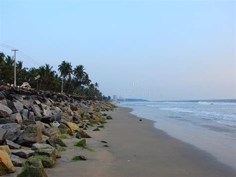 Payyambalam Beach Kannur Kerala India Stock Photo Image Of