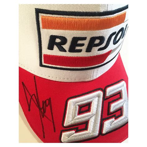 Marc Marquez Signed Cap Page 1 Of 1 In Acrylic Dome Elite Exclusives