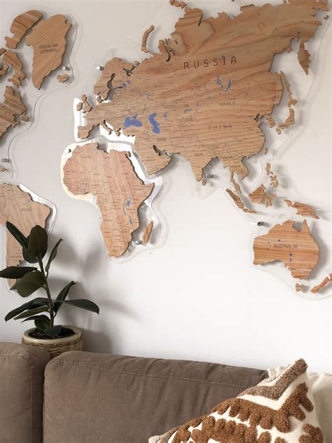 Exploring The Beauty Of Wooden World Map Wall Art In 2023 2023