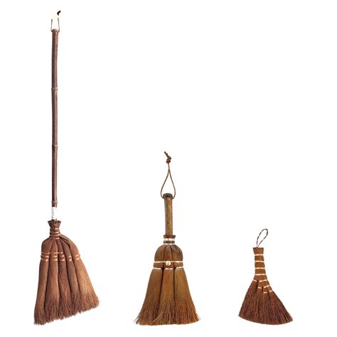 Shuro Broom Broom Japanese Traditional Bamboo Handles