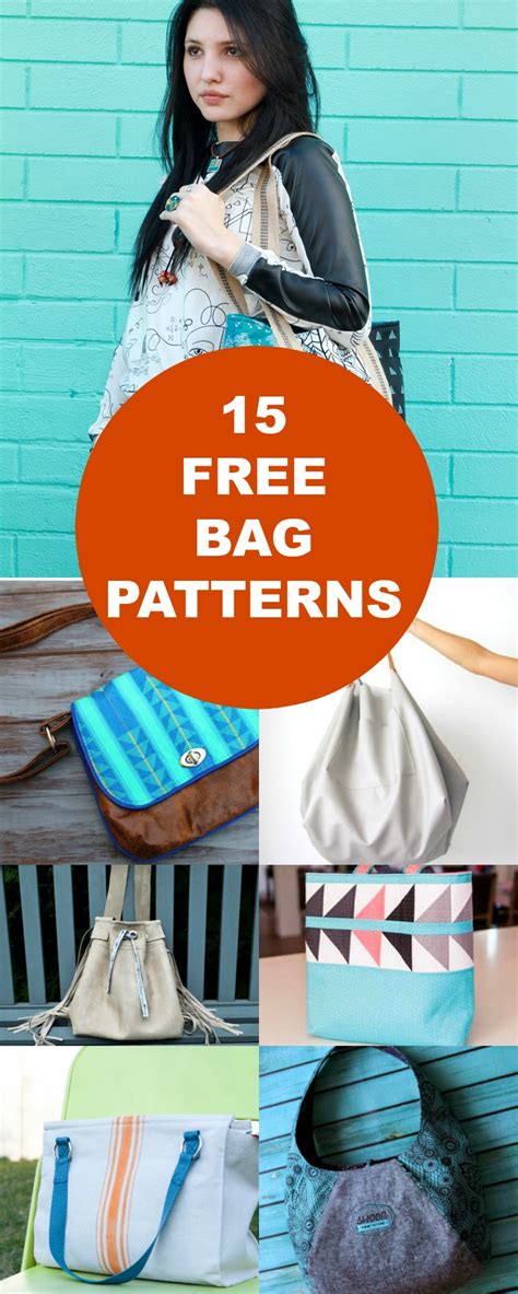 Make the heart on your quilted bag project, a drawstring bag featuring a heart. 15 FREE Bags Patterns | On the Cutting Floor: Printable ...