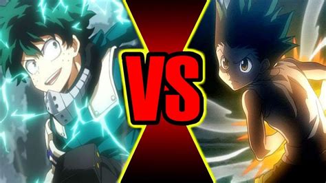 Izuku Midoriya Vs Gon Freecss 7 Minute Versus Youtube