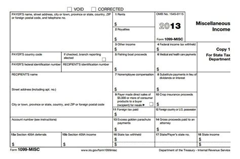 1099 form here you will find the fillable and editable blank in pdf. Form 1099 - MISC - Due January 31, 2013