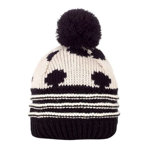 Blackwhite Spotty Beanie Hat Brandalley Beanie Beanie Hats