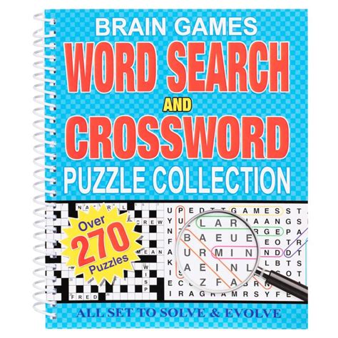 Print Puzzle Book Word Search And Crossword Books Bandm