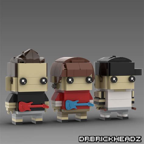 Lego Moc Blink 182 Brickheadz Bundle By Drbrickheadz Rebrickable