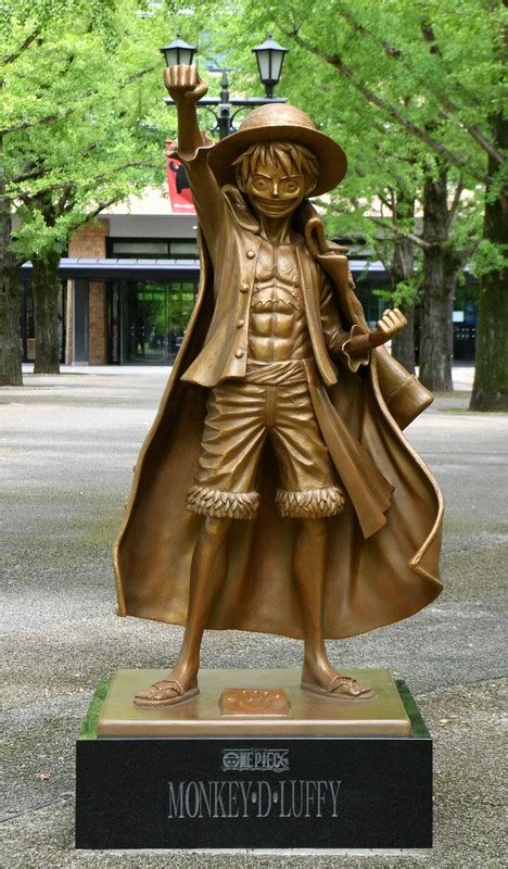One Piece Monkey D Luffy Bronze Statue