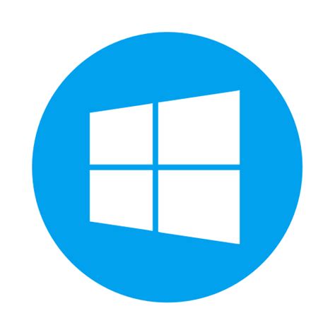 Windows Os Logo Icônes Médias Sociaux Et Logos