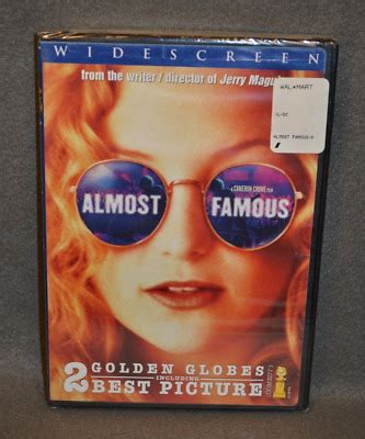 Almost Famous DVD Widescreen NEW SEALED Kate Hudson Frances McDormand