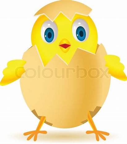 Egg Chicken Hatching Clipart Funny Chicks Clip