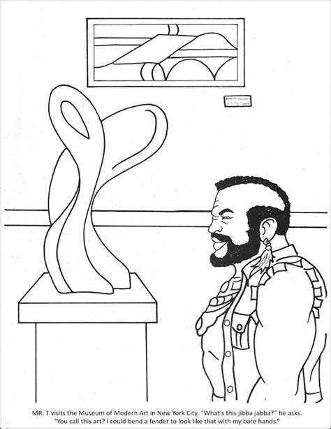 Mr T Coloring Pages At Free Printable Colorings