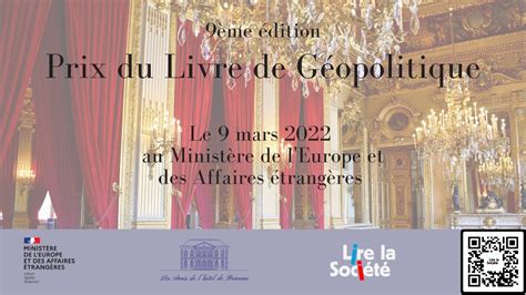 Prix Du Livre De Géopolitique 2022 Pierre Buhler Nous Parle