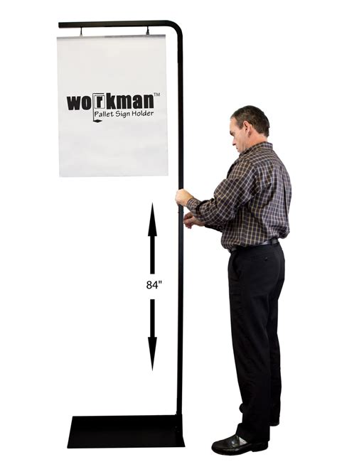 Pallet Sign Holders For Retail Wedge Sign Holders For Sale