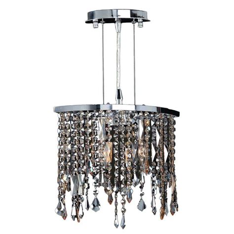 Worldwide Lighting Fiona Collection 2 Light Chrome With Multi Colored