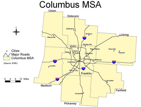 Columbus Ohio School District Map