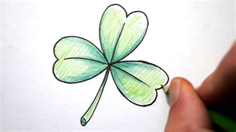Https://tommynaija.com/draw/how To Draw A 3 Leaf Clover