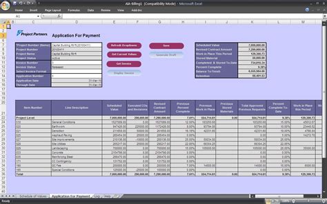 In relief, the martial of detail necessary can vary. Aia Schedule Of Values Spreadsheet Google Spreadshee aia ...