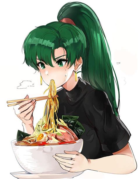 Anime Character Eating Ramen Zanimev