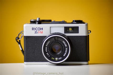 Ricoh 35fm 35mm Film Camera With Rikenon 40mm F28 With Case Etsy