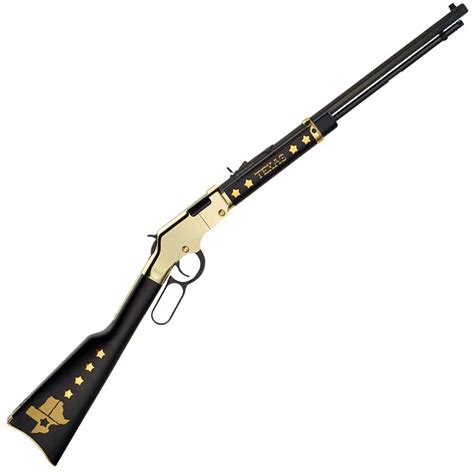 Henry Golden Boy Texas Tribute Bluedbrass Lever Action Rifle 22 Long