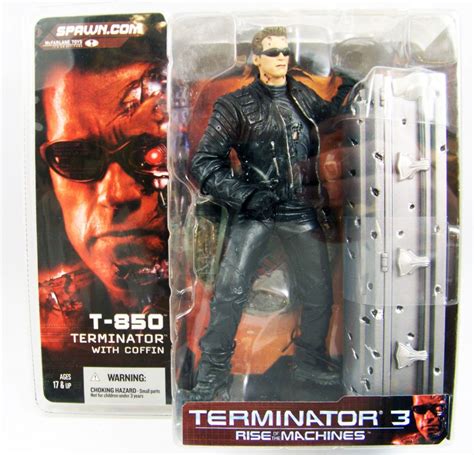 Terminator 3 Mcfarlane Toys T 850 Terminator With Coffin
