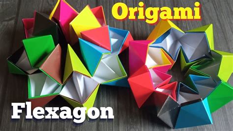Origami Flexagon Easy Square Paper Paper Craft Flexagon Origami For