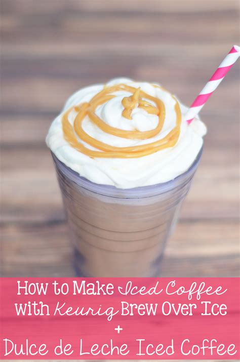 How To Make Iced Coffee Dulce De Leche Iced Coffee Recipe