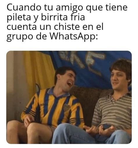 Cuando Tu Amigo Que Tiene Pileta Y Birrita Fria Cuenta Un Chiste En El