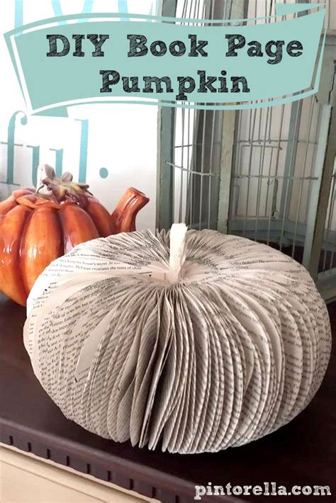 Coverage ranges from engineering economics to coal and limestone handling, fr. DIY Book Page Pumpkin