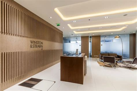 Winston And Strawn Dubai Law Firm Design Office Interior Design
