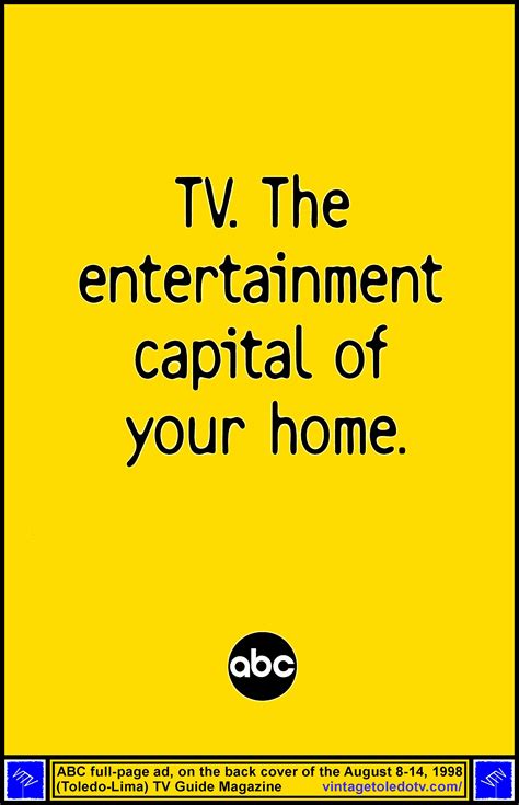 Abc Print Print Ads 20th Century Fox Tv Guide Toledo Entertaining