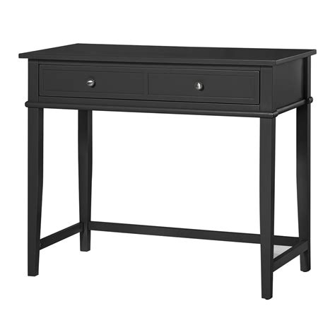 Decorating Your Home With A Black Writing Desk With Drawers Desk