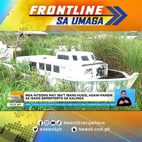 Mga Nitsong May Ibat Ibang Hugis Agaw Pansin Sa Isang Sementeryo Sa Kalinga Frontline Sa