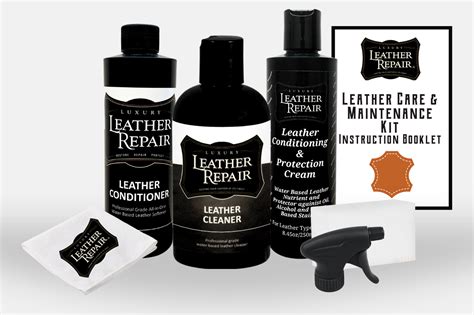 Complete Leather Care And Maintenance Kit Auto Leather Dye