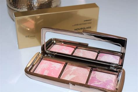 Hourglass Ambient Strobe Lighting Blush Palette Review Swatches