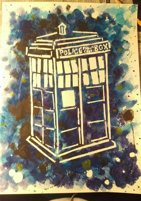 Doctor Who Tardis Art Tardis Art Art Painting