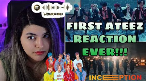 First Time EVER Reacting to ATEEZ ATEEZ 에이티즈 WONDERLAND Official MV INCEPTION
