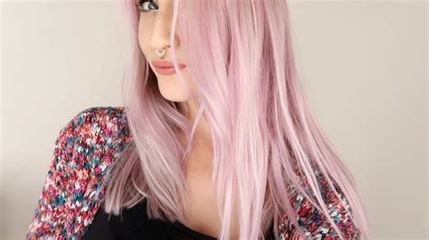 I Dyed My Hair Pink Updater Youtube