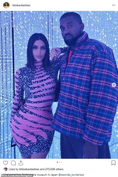 Kim Kardashian And Kanye West Pose With Daughter North In Japan Kim