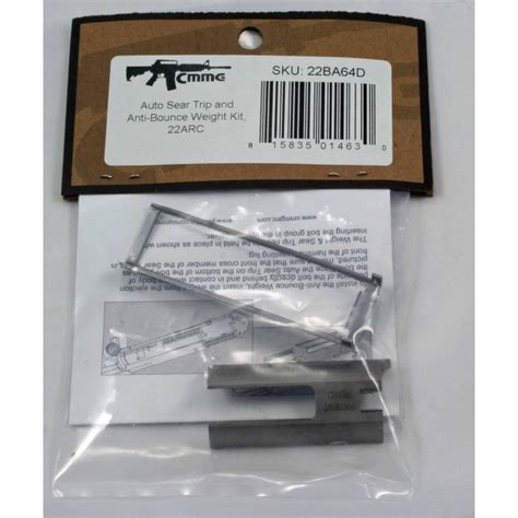 Cmmg Auto Sear Trip And Anti Bounce Weight Kit For Ar15