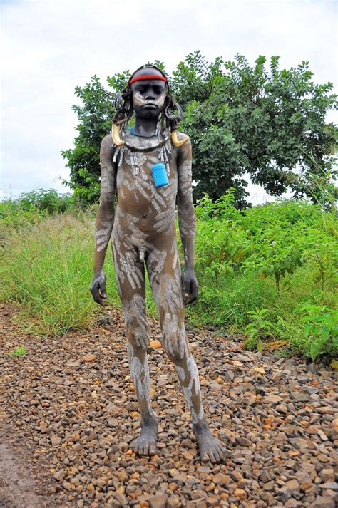 Mursi Boy Ethiopia Rod Waddington Flickr