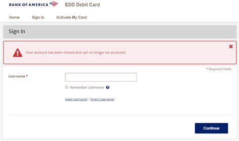 Select continue at the bottom of the page to begin the process of submitting your message. CALIFORNIA EDD Bank of America Account Closed and Can No ...