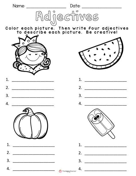 A camping theme is used in this video to describe adjectives. Teaching Adjectives with SHOW & TELL | TheHappyTeacher