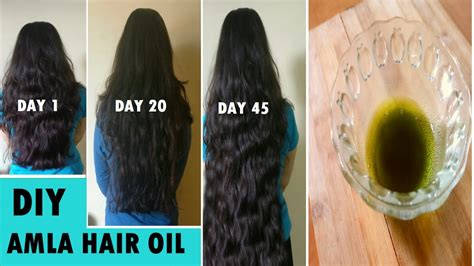 Amla oil is high in vitamin c and natural antioxidants which strengthen and condition the hair strands. How to grow Long hair fast naturally - Amla Hair Oil for ...